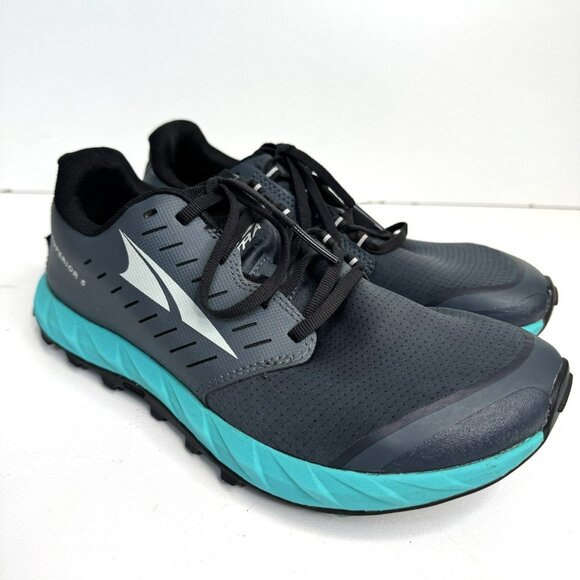 Altra Shoes - Altra Superior 5 Womens Running Shoes 8.5 Zero Drop Gray Trail Wide Toe Box